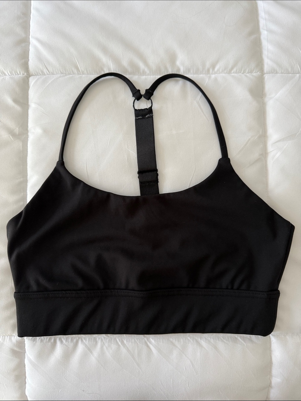 THRIVE: Black Racerback Sports Bra/bralette - Women Intimates & Sleepwear